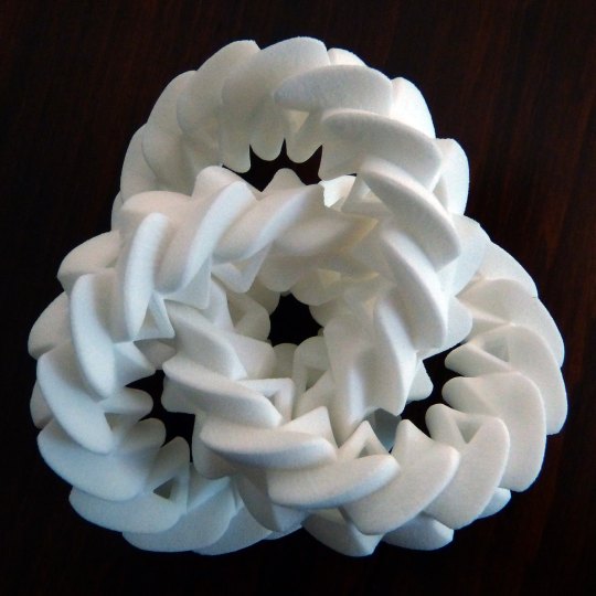 Peça decorativa paramétrica